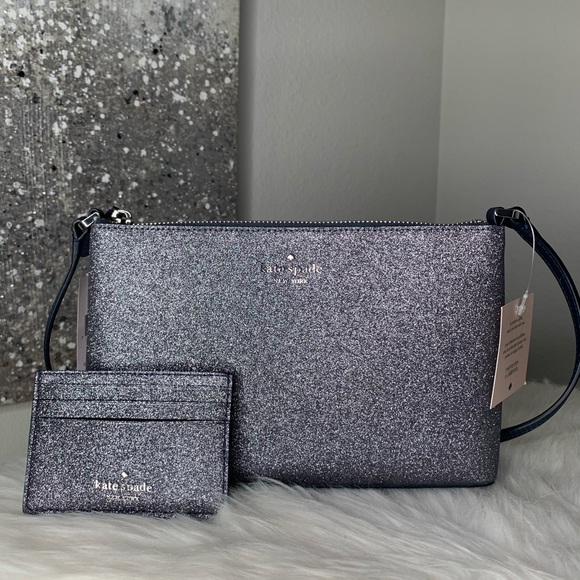 Kate Spade Joeley Glitter Crossbody Set - Picture 2 of 6